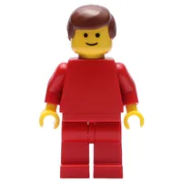 Red Torso, Red Legs, Reddish Brown Hair