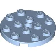 Plate Round 4 x 4 with Pin Hole