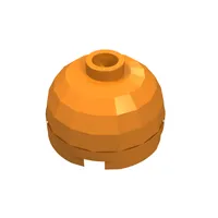 Brick Round 2 x 2 Dome Top, Blocked Open Stud, No Bottom Axle Holder