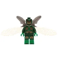 Parademon in Dark Green Outfit with Open Wings