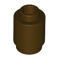 Brick Round 1 x 1 Open Stud