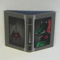 Book 2 x 3 with Dragon and Spider Print