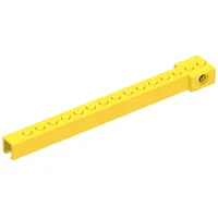 Crane Arm Outside, Narrow, 15 Studs
