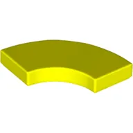 Tile 2 x 2 Curved, Macaroni