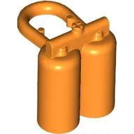 Minifig Neckwear Airtanks with Large Holes
