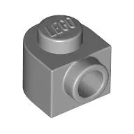 Plate 1 x 1 x 2/3 Half Round with Side Stud