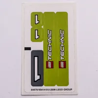 Sticker Sheet for Set 8256-1