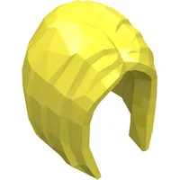 Hair Parted in Middle, Short Back, Long Front