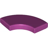 Tile 2 x 2 Curved, Macaroni
