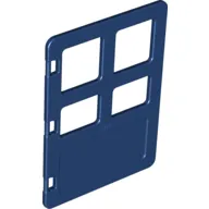 Duplo Door 1 x 4 x 4 with Four Panes