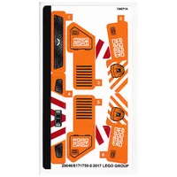 Sticker Sheet for Set 42060-1