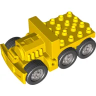 Duplo Truck Base with Molded Engine 5 x 9