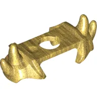 Minifig Neckwear Armor Shoulder Pads with 4 Spikes [Plain]