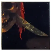 Tile 2 x 2 with Pirates of the Caribbean Mosaic Sword Blade, Skull print