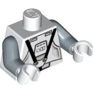 Torso Clone Pilot Print, Sand Blue Arms, White Hands