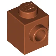 Brick Special 1 x 1 with Stud on 1 Side