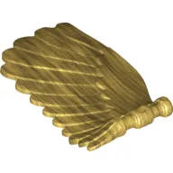 Creature Body Part, Wing 4 x 7 Right with Feathers and Handles for Clips