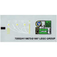 Sticker Sheet for Set 6452-1