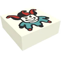 Tile 1 x 1 with Joker print