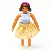 Belville Figure, Light Yellow Skirt, Medium Dark Pink Headband