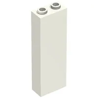 Brick 1 x 2 x 5 with Blocked Open Studs and Bottom Stud Holder with Asymmetric Ridges