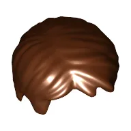 Hair Short, Tousled with Side Part