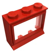 Window 1 x 3 x 2 Classic with Solid Studs [Complete]