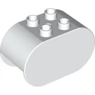 Duplo Brick 2 x 4 x 2 Rounded Ends