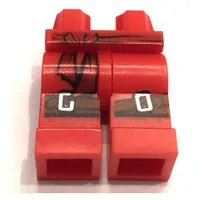 Hips and Red Legs with Red Sash, Knee Straps