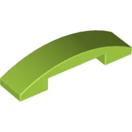 Slope Curved 4 x 1 Double with No Studs