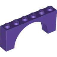 Brick Arch 1 x 6 x 2 - Thin Top without Reinforced Underside [New Version]