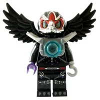 Razar with Flat Silver Shoulder Armor