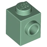 Brick Special 1 x 1 with Stud on 1 Side