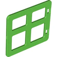 Duplo Door / Window with Four Panes Square Corners