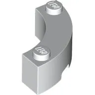 Brick Round Corner 3 x 3 Macaroni with 2 Studs