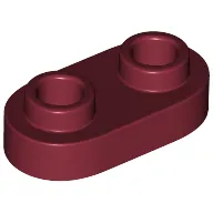 Plate Special 1 x 2 Rounded with 2 Open Studs