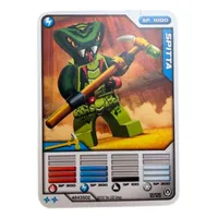 Trading Card, Ninjago Deck #2: 12 - Spitta - International Version