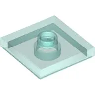 Plate Special 2 x 2 with Groove and Center Stud (Jumper)