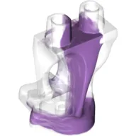 Lower Body, Ghost with Marbled Medium Lavender Pattern