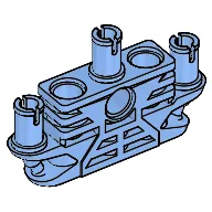 Large Figure Skeletal, Torso with 3 Pins (Tohunga)