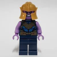 Thanos, Dark Blue and Gold Outfit, Gold Helmet