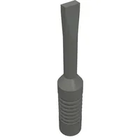 Tool Screwdriver with Narrow Head [6-Rib Handle]