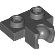 Plate Special 1 x 2 5.9mm Centre Side Towball Socket