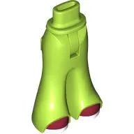 Minidoll Hips and Wide Pants with Dark Red Shoes, White Soles print