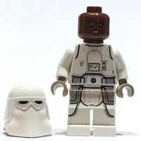 Snowtrooper, White Hips, Reddish Brown Head