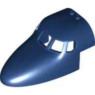 Aircraft Fuselage Curved Forward 6 x 10 Top with 5 Window Panes