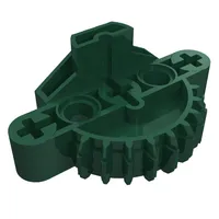 Large Figure Skeletal, Torso, Gear 9 Tooth with 3 Axle Holes and 2 Holes (Matoran)