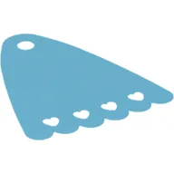 Neckwear Cape, 4 Heart Shaped Holes