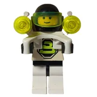 Blacktron II - Jetpack, 3626a Head