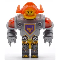 Axl with Trans-Neon Orange Visor